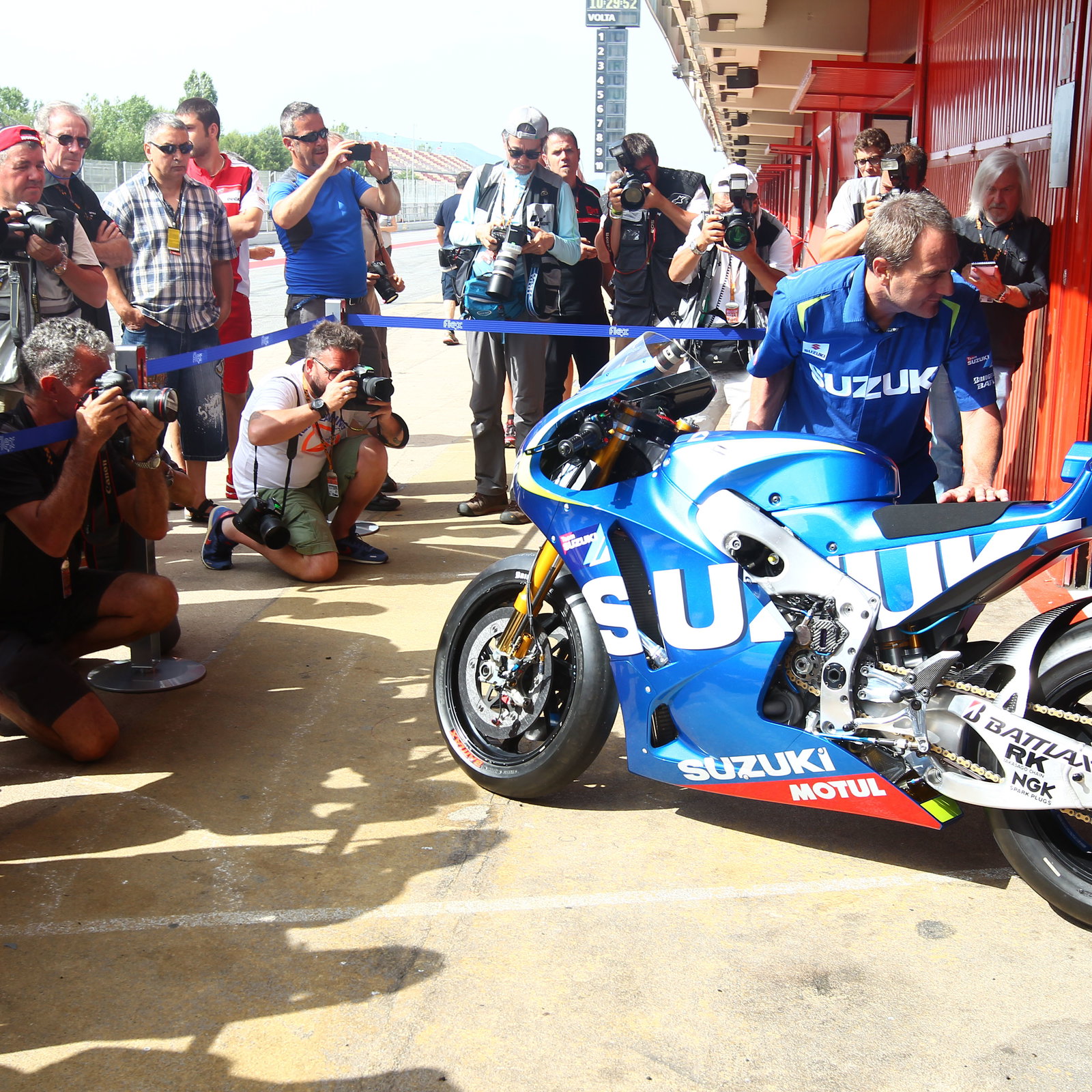 Suzuki, Catalunya MotoGP test 2013