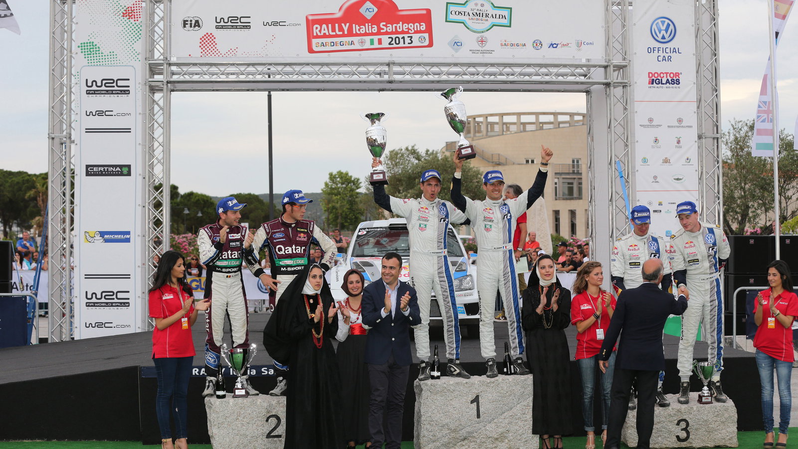 Sebastien Ogier, Julien Ingrassia (Volkswagen Polo WRC #8, Volkswagen Motorsport)