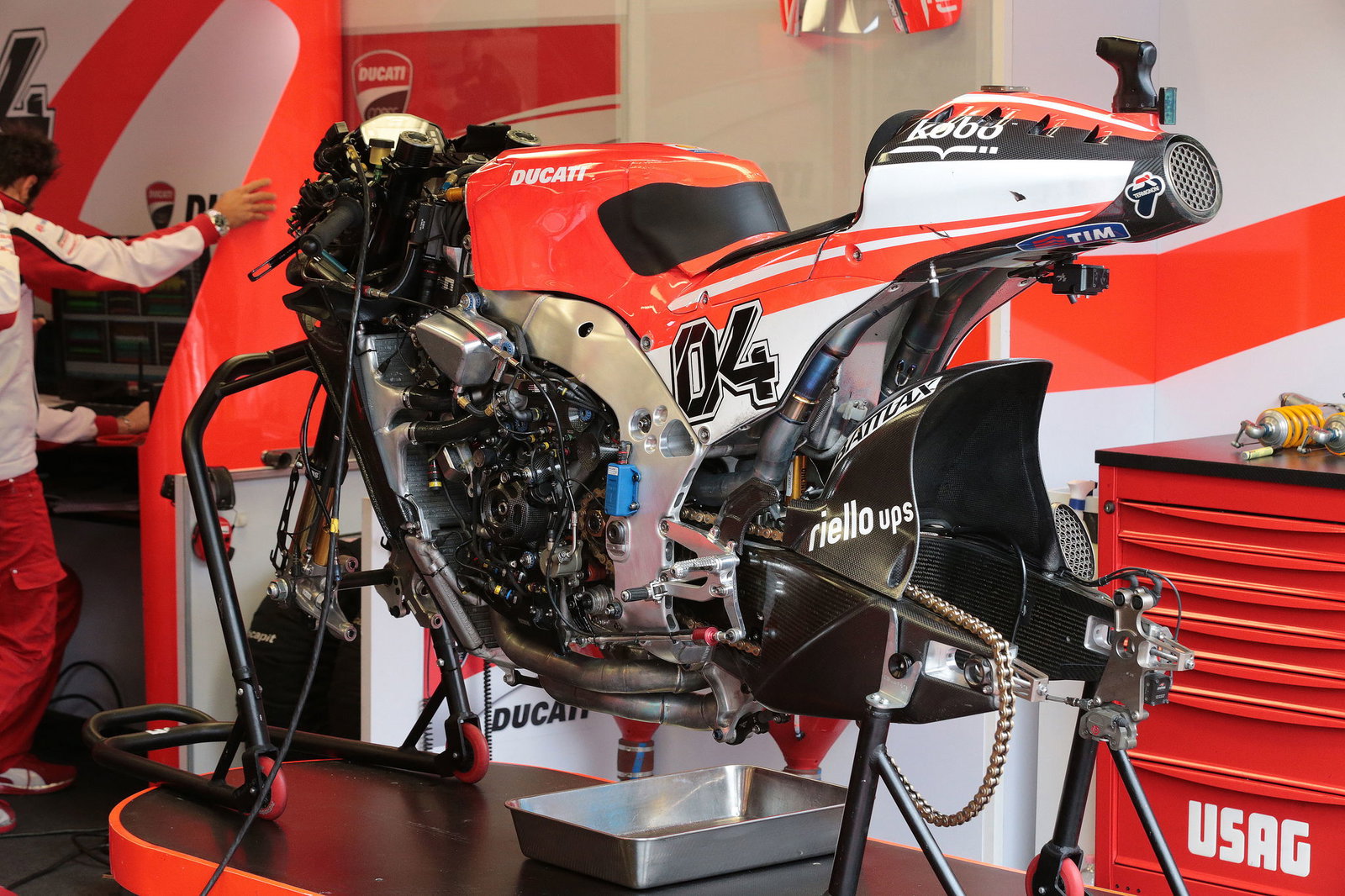 Dovizioso's Ducati, Dutch MotoGP 2013