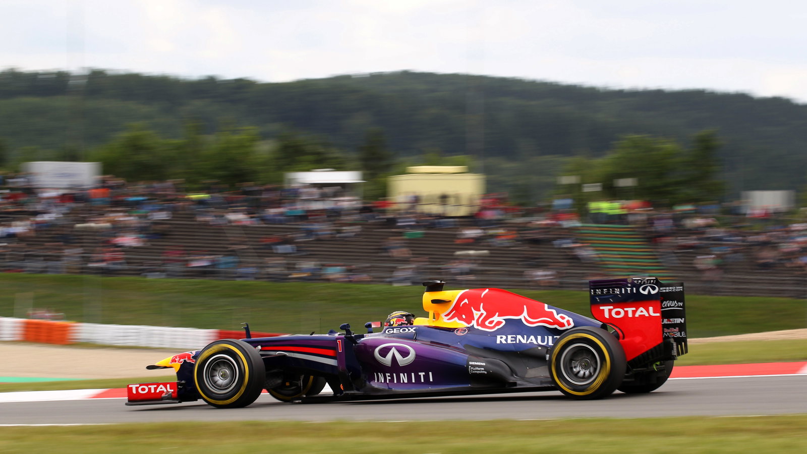 05.07.2013- Free Practice 2, Sebastian Vettel (GER) Red Bull Racing RB9