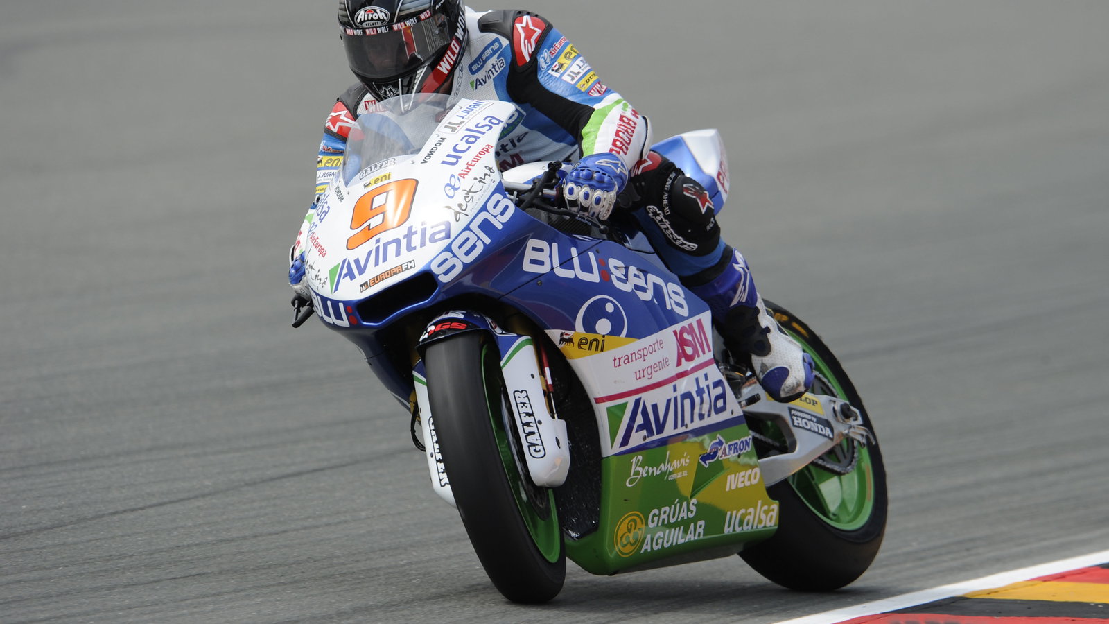 Kyle Smith, Braking, German Moto2 2013