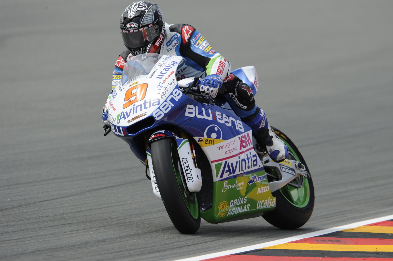 Kyle Smith, Braking, German Moto2 2013