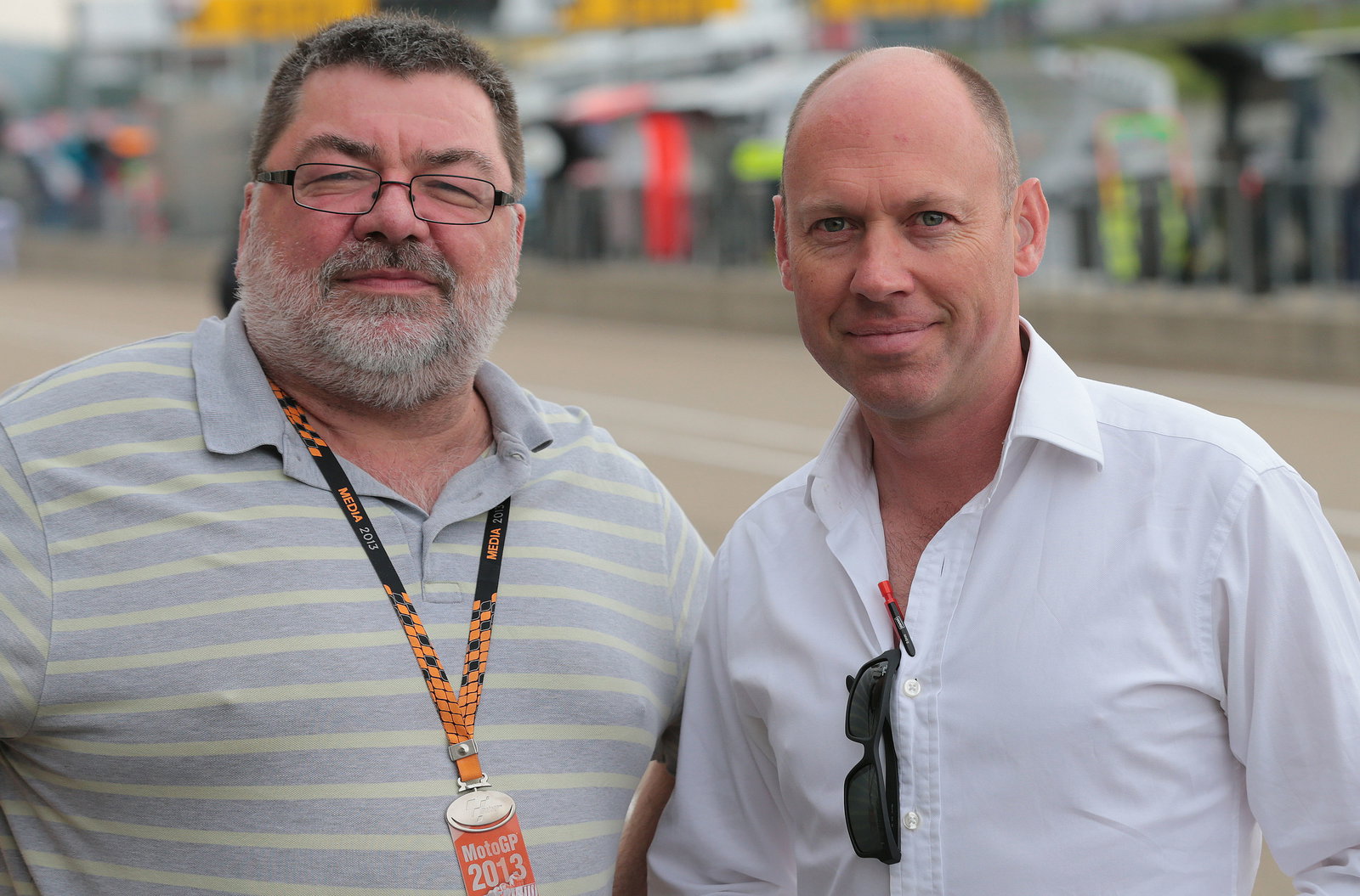 Julian Ryder and Toby Moody, German MotoGP 2013