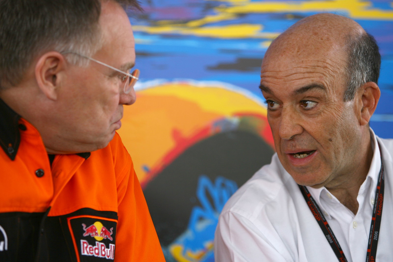 Bartol and Ezpeleta, Spanish MotoGP, 2006
