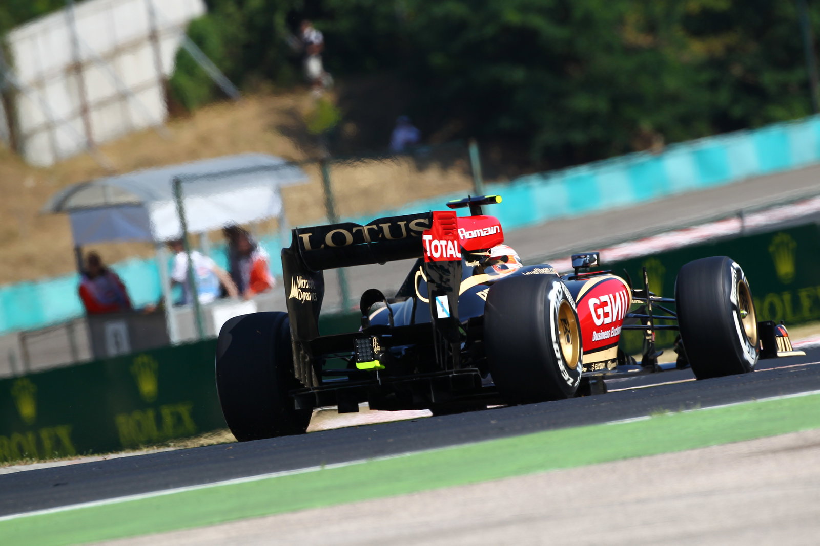 26.07.2013- Free practice 1, Romain Grosjean (FRA) Lotus F1 Team E213