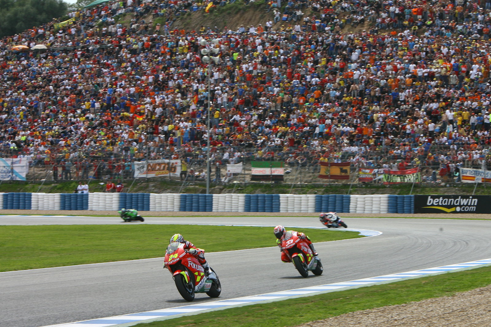 Elias, Melandri, Spanish MotoGP, 2006