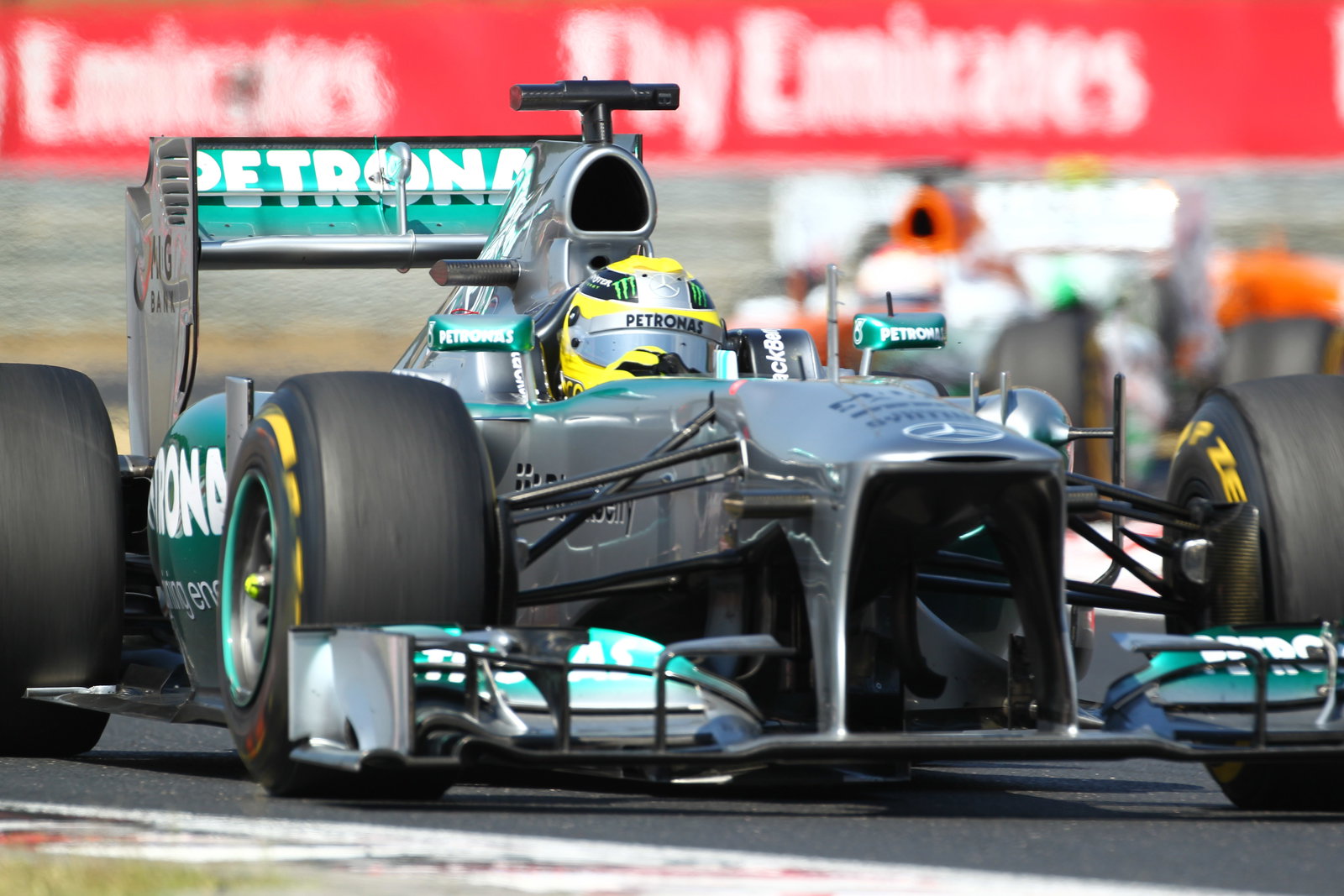 28.07.2013- Race, Nico Rosberg (GER) Mercedes AMG F1 W04