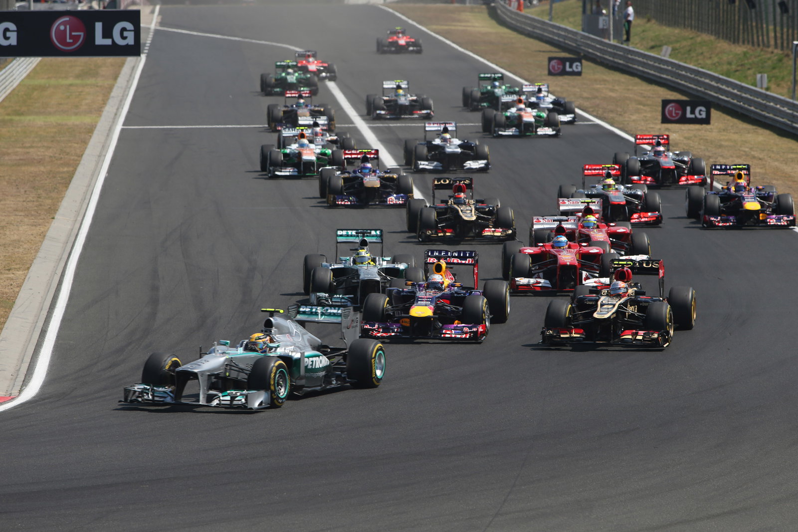 28.07.2013- Race, The Start of the race