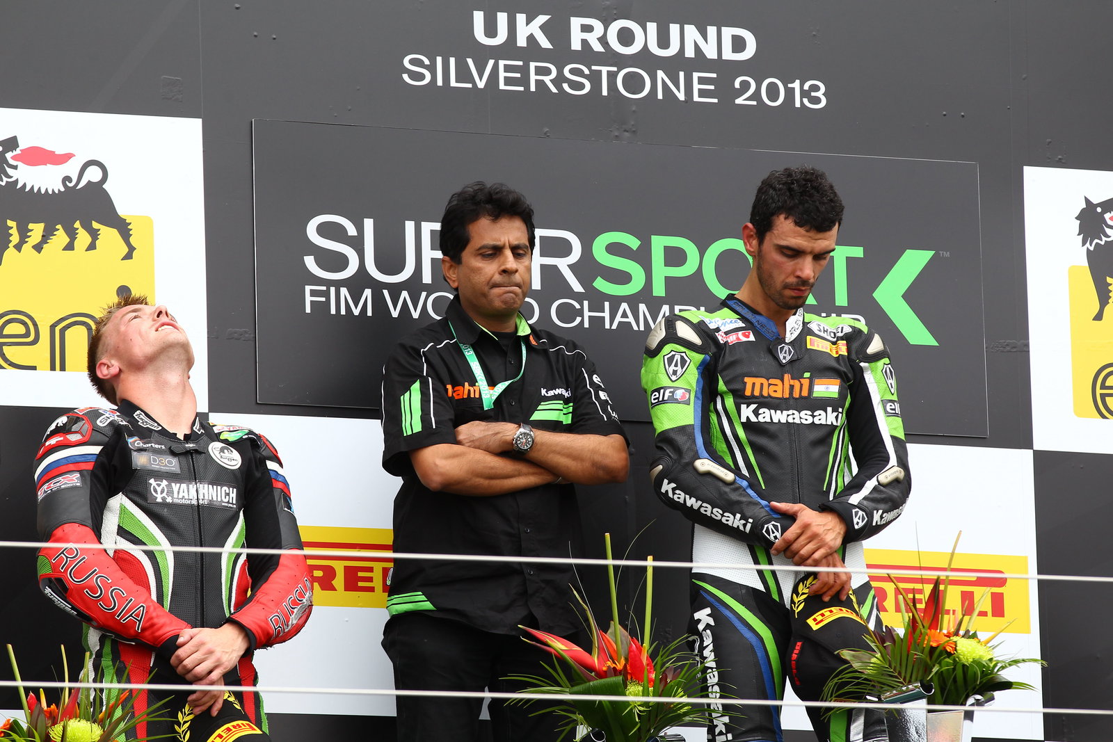 Lowes, Sofuoglu, WSS600 race, British WSBK 2013