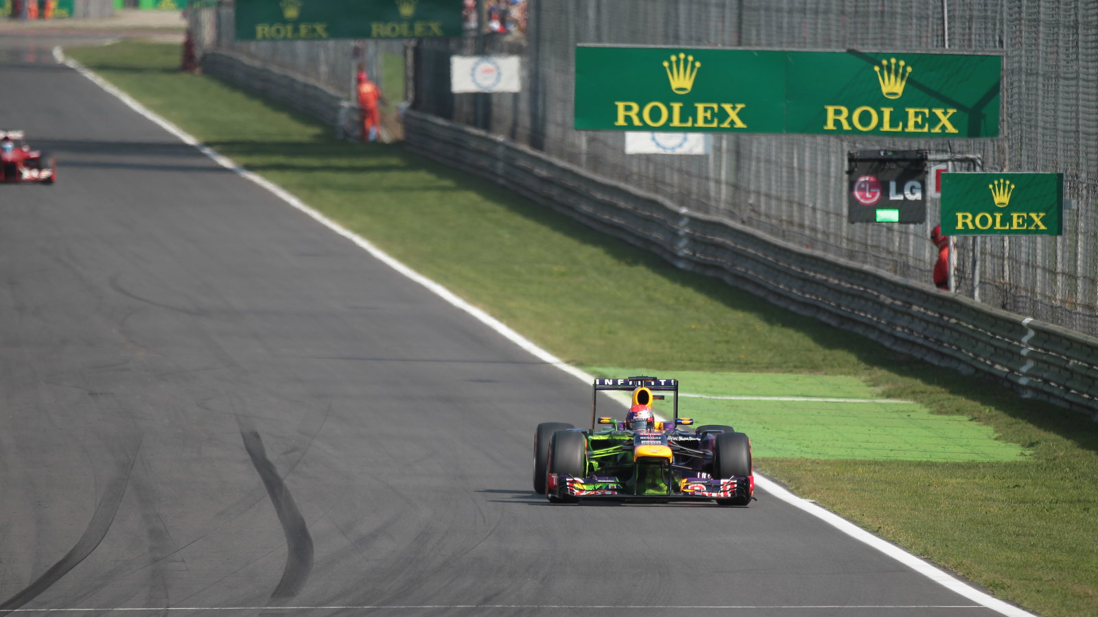 07.09.2013- Free practice 3, Sebastian Vettel (GER) Red Bull Racing RB9