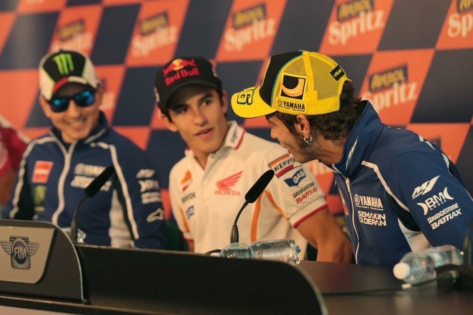 Lorenzo, Marquez and Rossi, San Marino MotoGP 2013