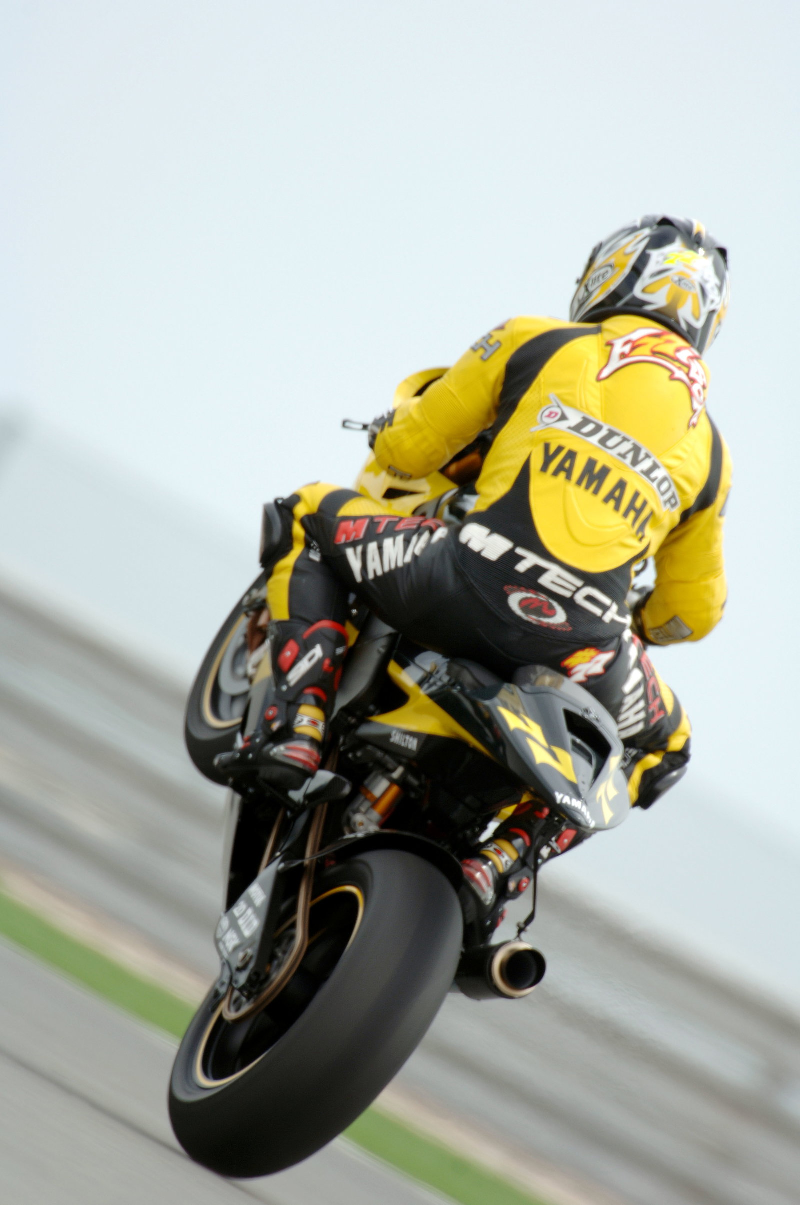 Ellison wheelie, Qatar MotoGP 2006