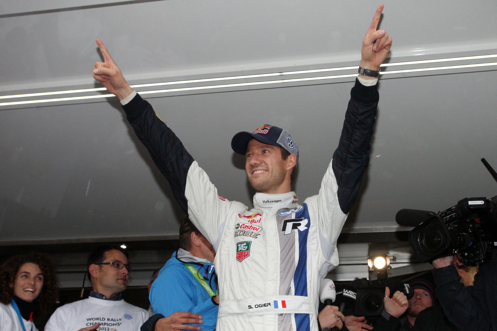 Sebastien Ogier, Julien Ingrassia (Volkswagen Polo WRC #8, Volkswagen Motorsport)