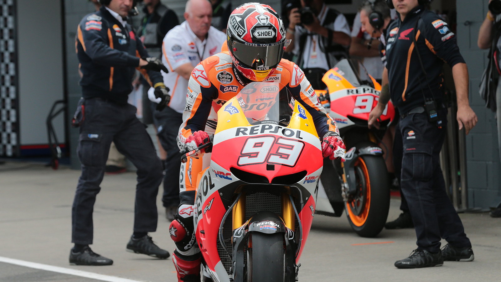 Marquez bike swap, Australian MotoGP 2013