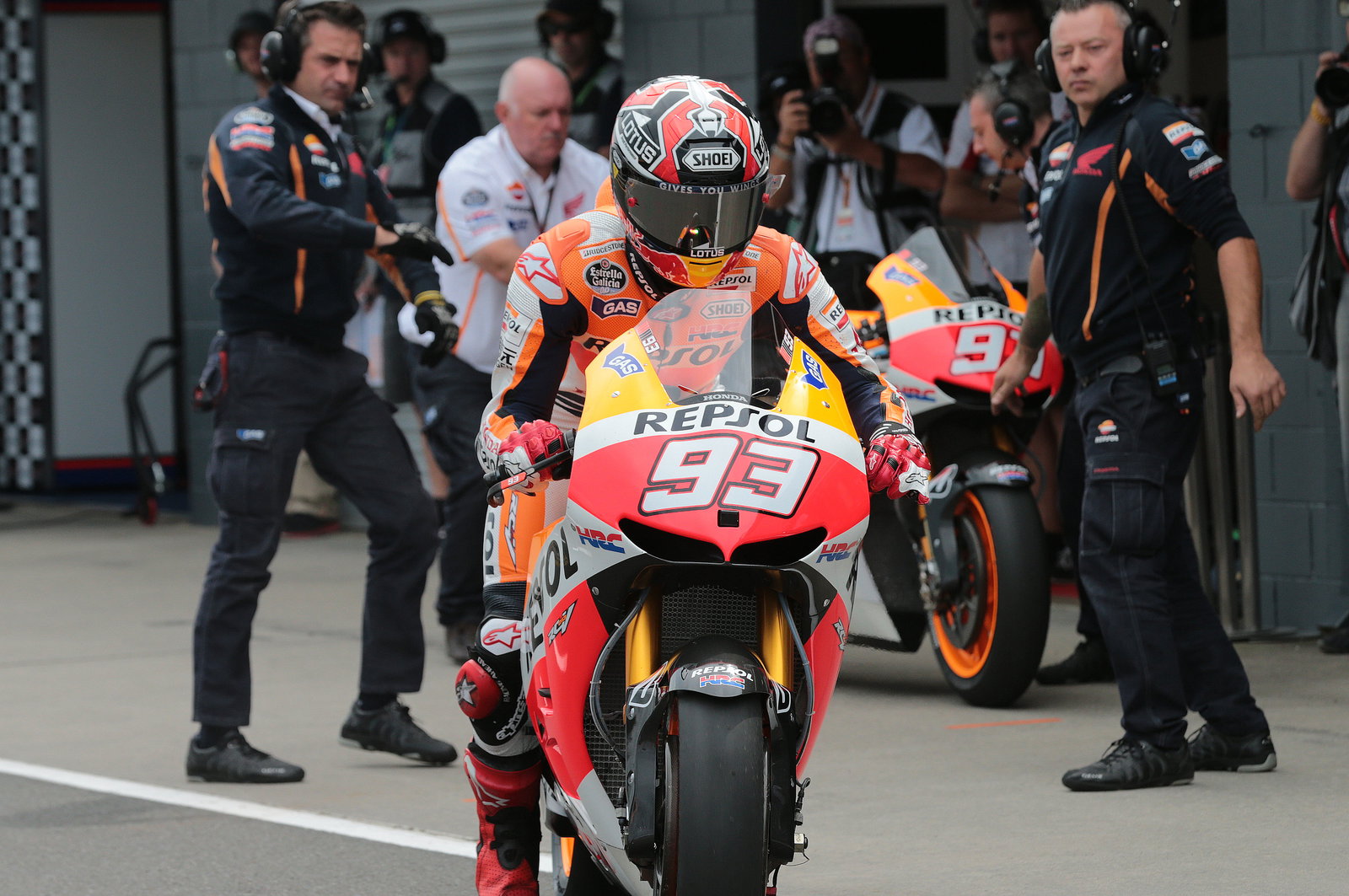 Marquez bike swap, Australian MotoGP 2013