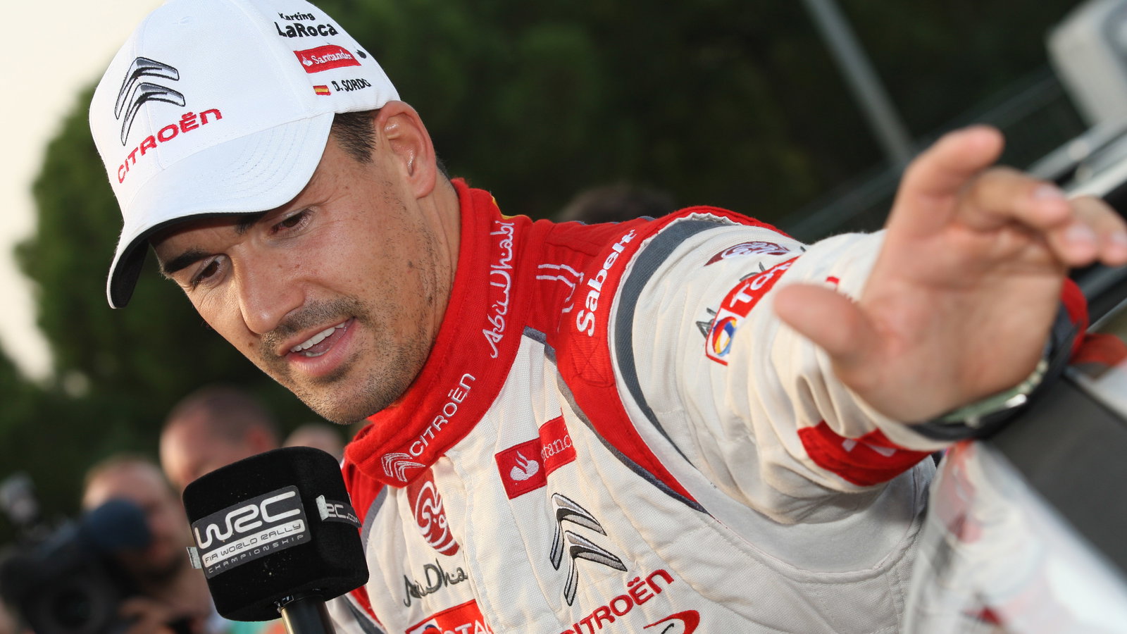 Dani Sordo, Carlos del Barrio (Citroen DS3 WRC #3, Citroën Total Abu Dhabi World Rally Team)