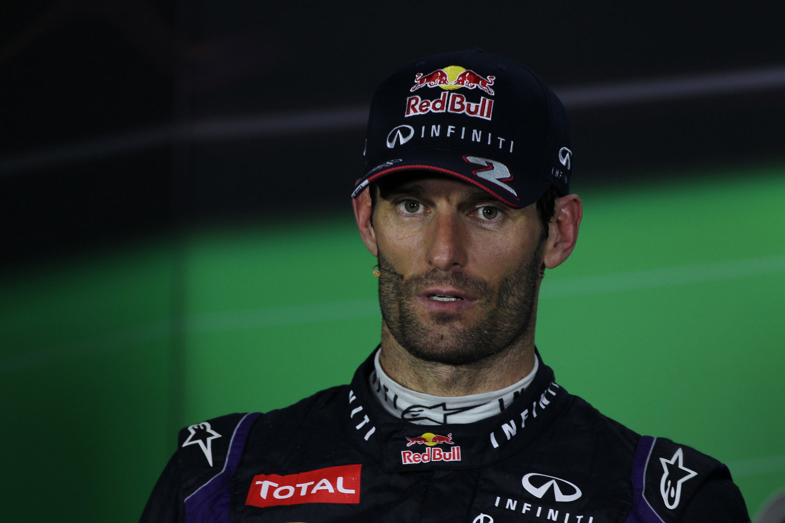 03.11.2013- After Race Press Conference, , Mark Webber (AUS) Red Bull Racing RB9