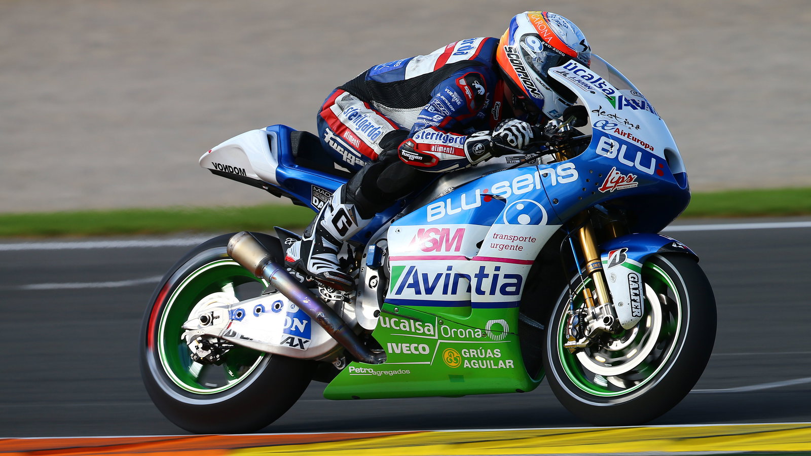 Di Meglio, Valencia MotoGP test, November 2013