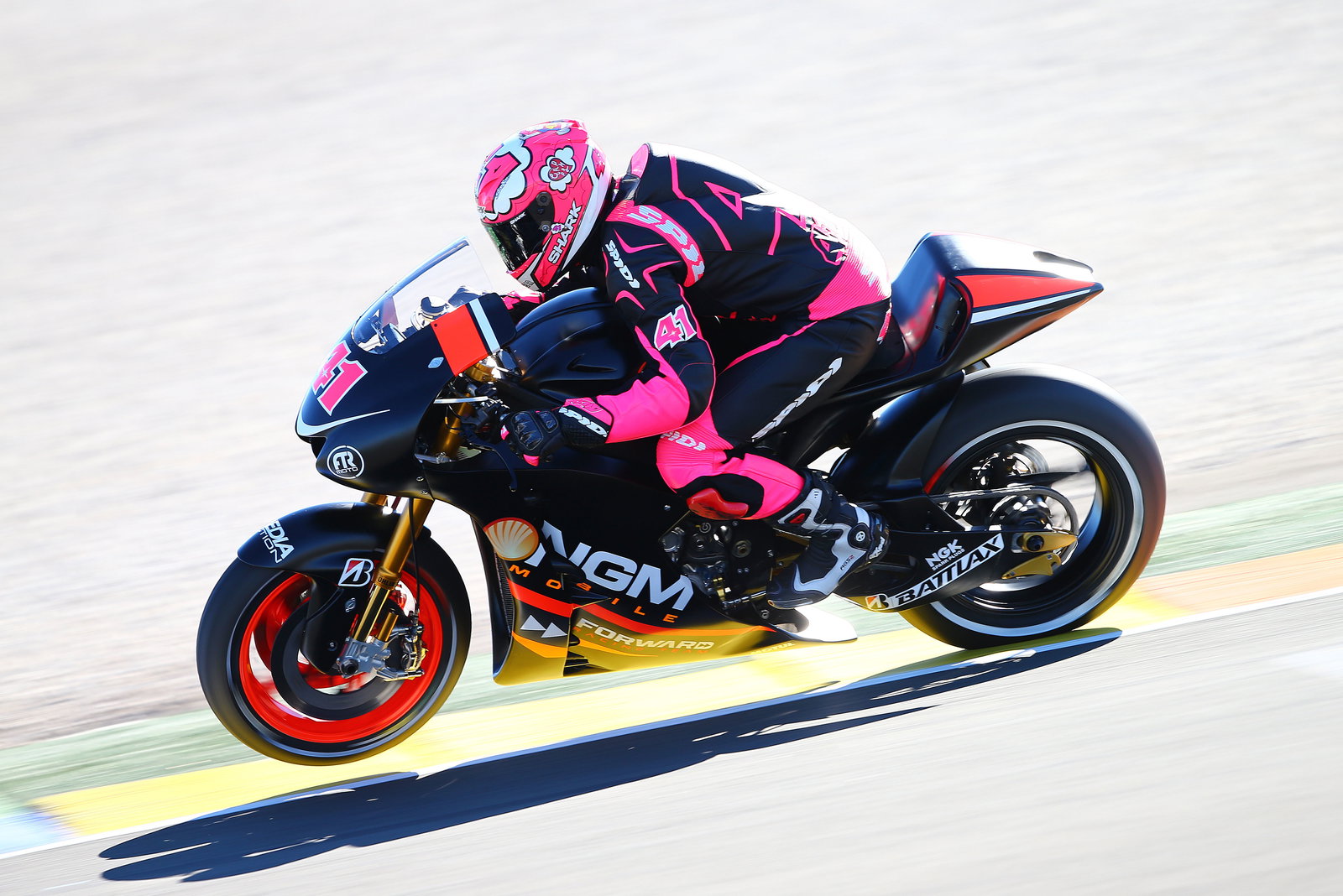 Aleix Espargaro, Valencia MotoGP test, November 2013