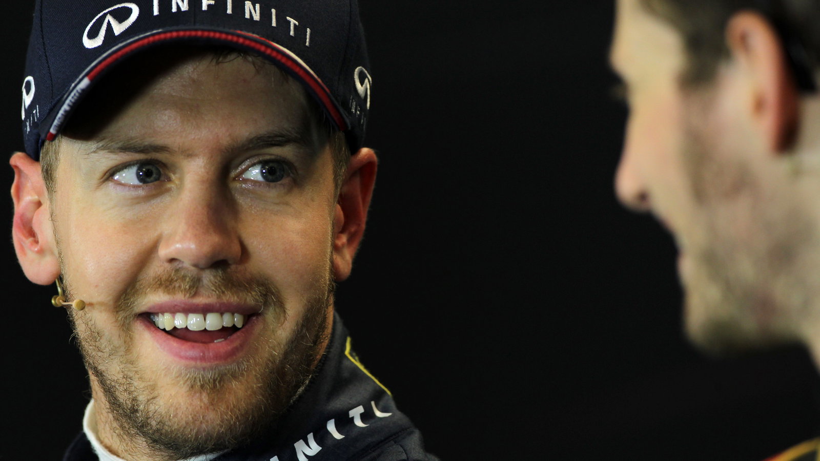 16.11.2013- Qualifying, Press conference, Sebastian Vettel (GER) Red Bull Racing RB9