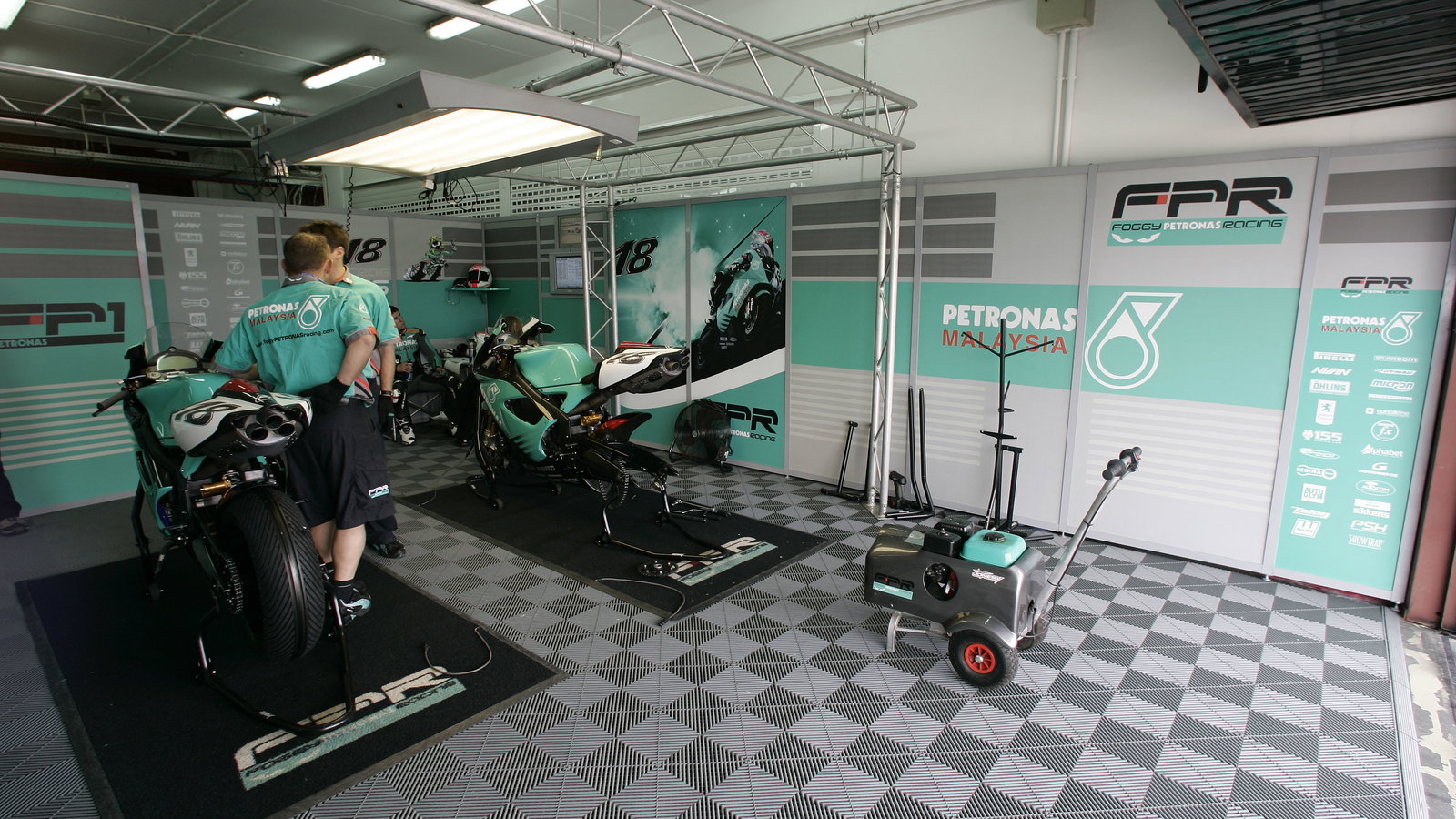 FPR Pit, Valencia WSBK, 2006