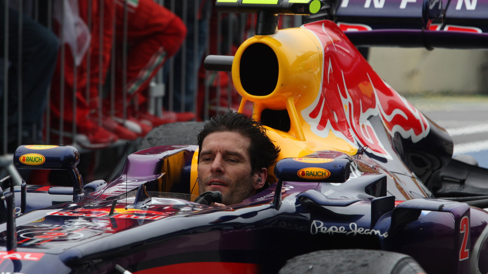 24.11.2013 - Race, 2nd position Mark Webber (AUS) Red Bull Racing RB9
