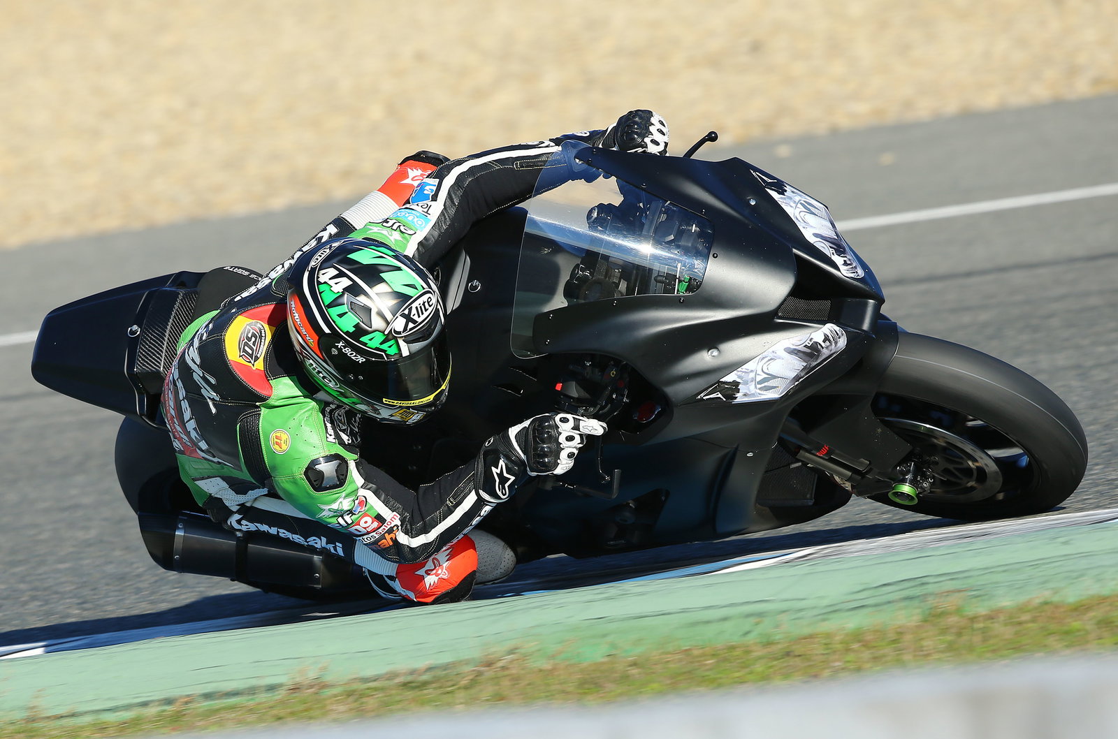 David Salom, Jerez WSBK test, November 2013