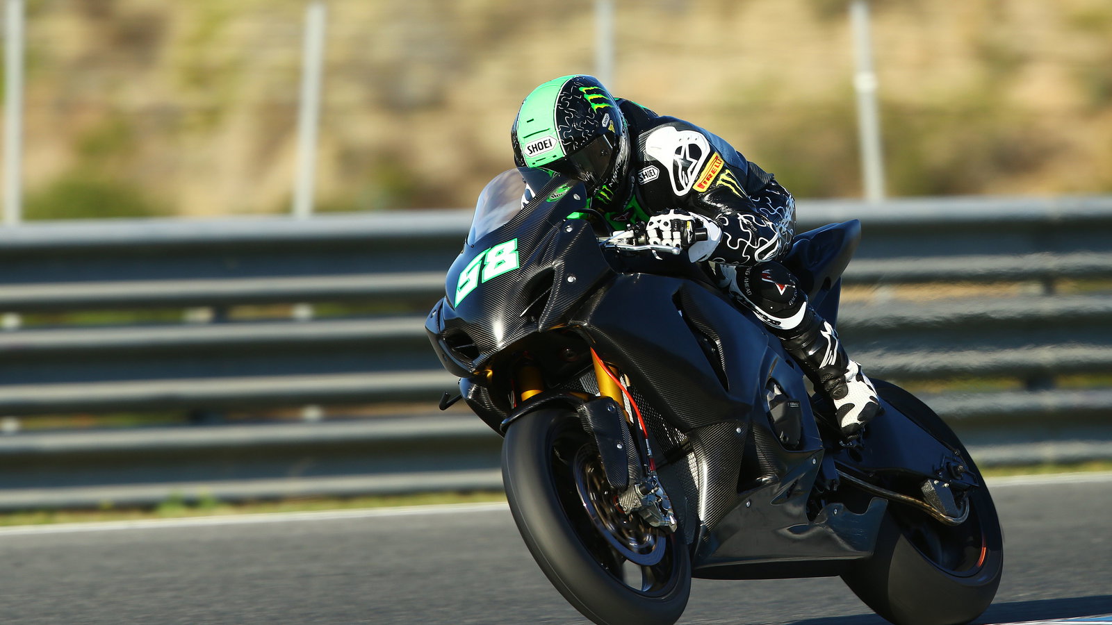Laverty, Jerez WSBK test, November 2013