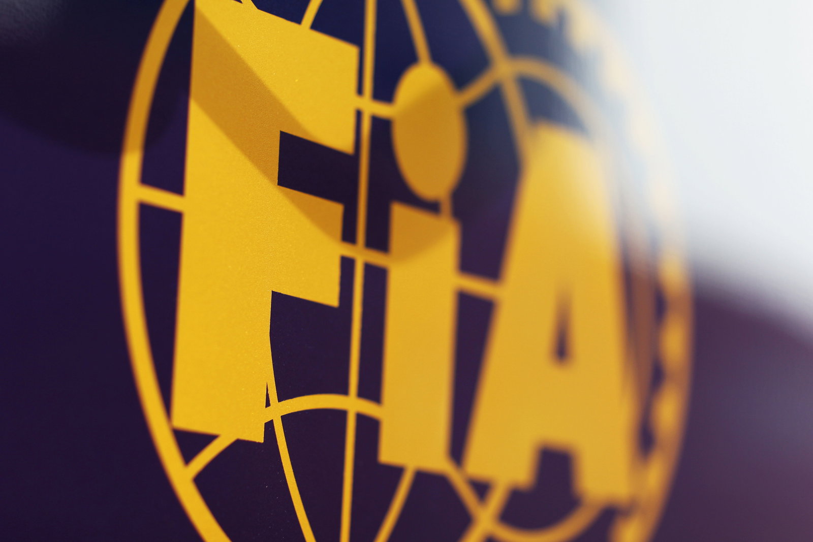 FIA logo.29.01.2014. Formula One Testing, Day Two, Jerez, Spain.