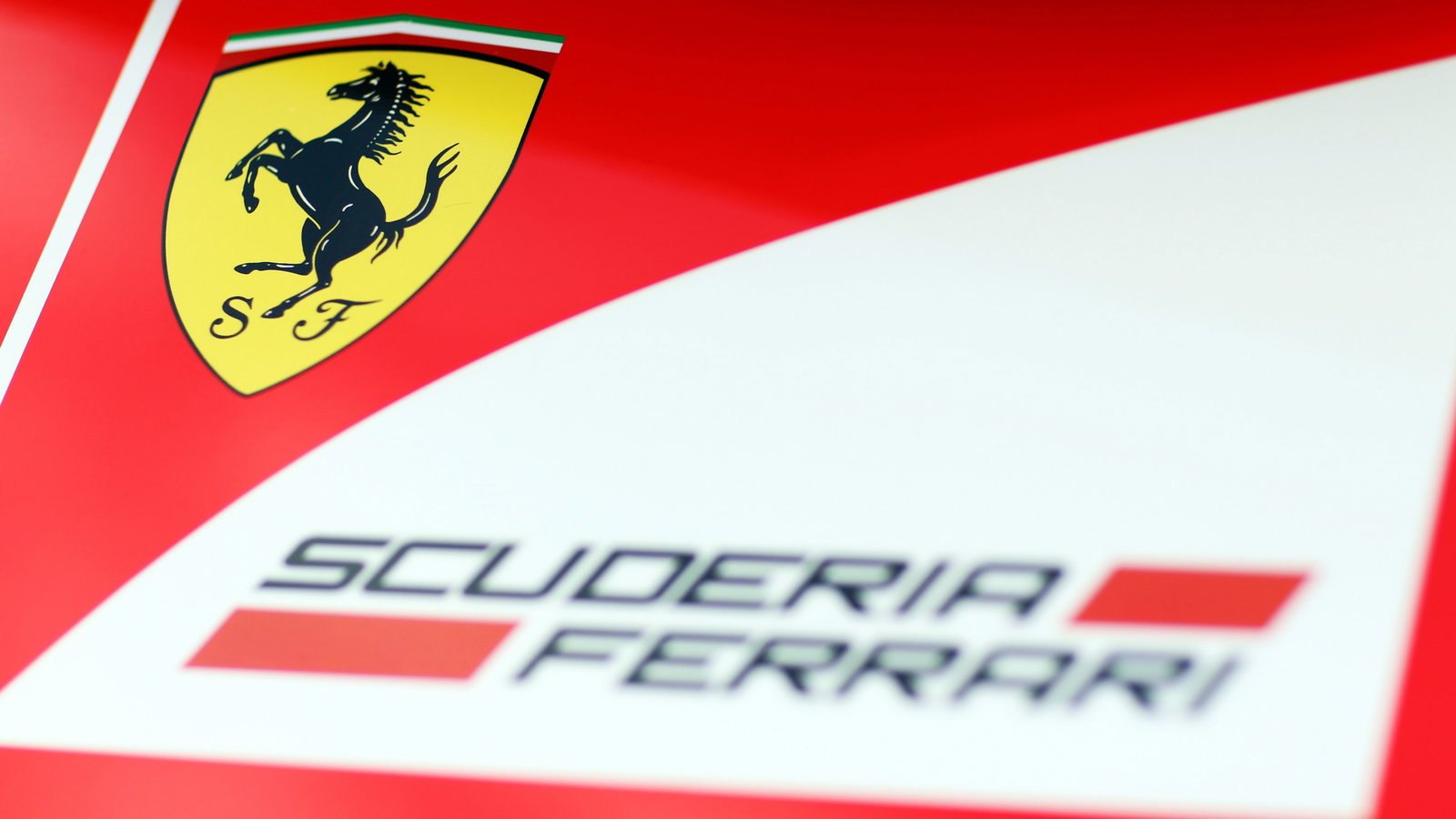 Ferrari logo.29.01.2014. Formula One Testing, Day Two, Jerez, Spain.