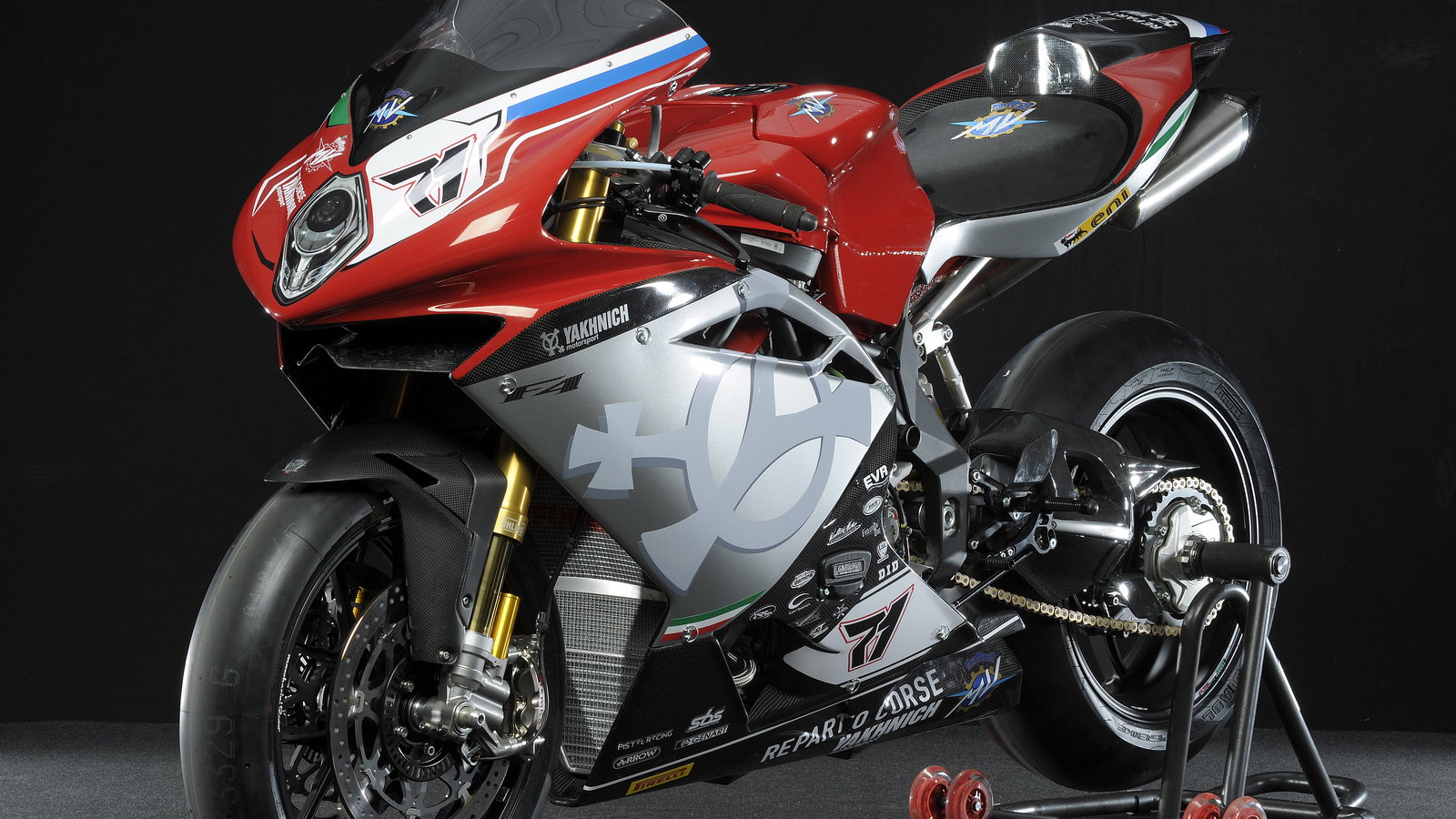 Corti's MV Agusta, Australian WSBK test and race, 2014