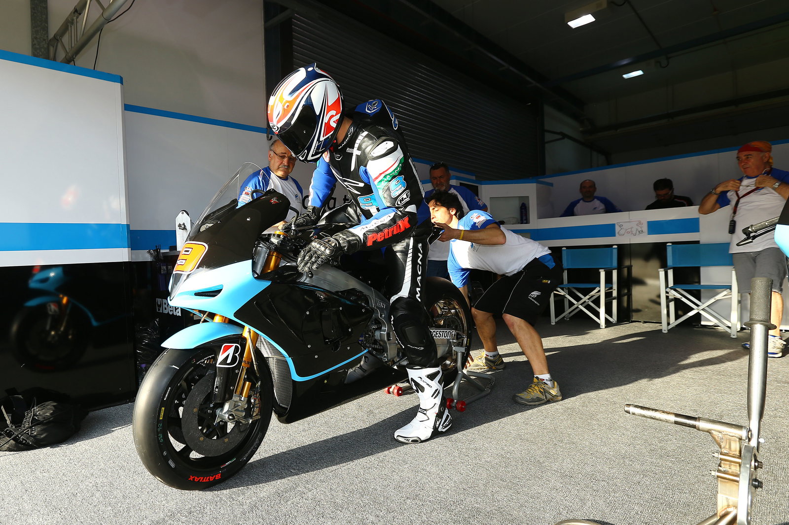 Petrucci, Qatar MotoGP test, March 2014