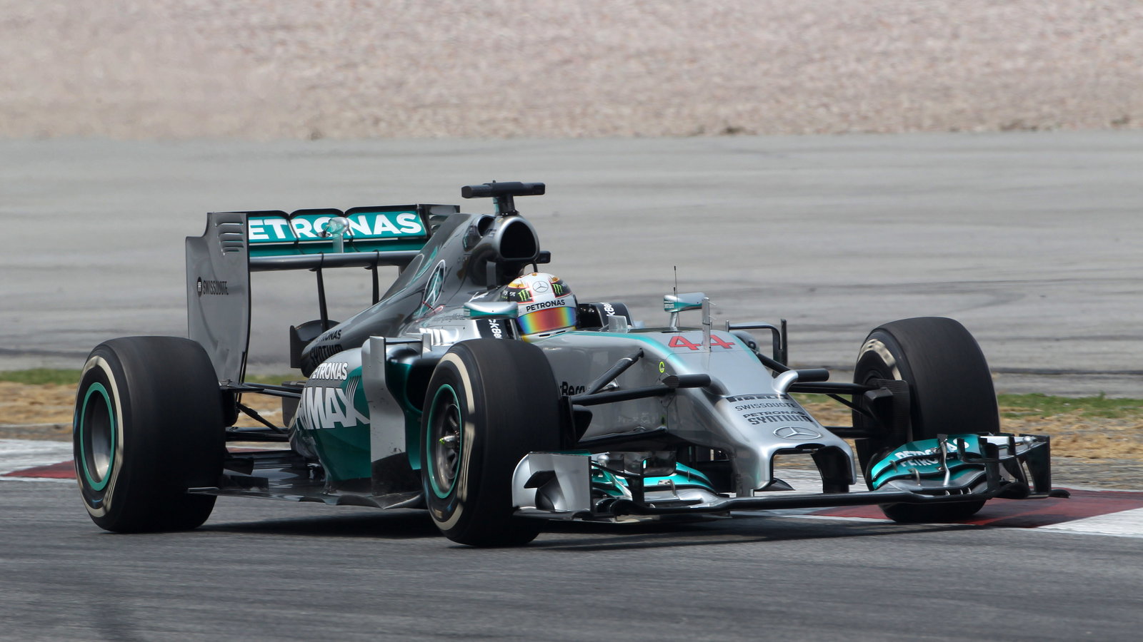 28.03.2014- Free Practice 2, Lewis Hamilton (GBR) Mercedes AMG F1 W05
