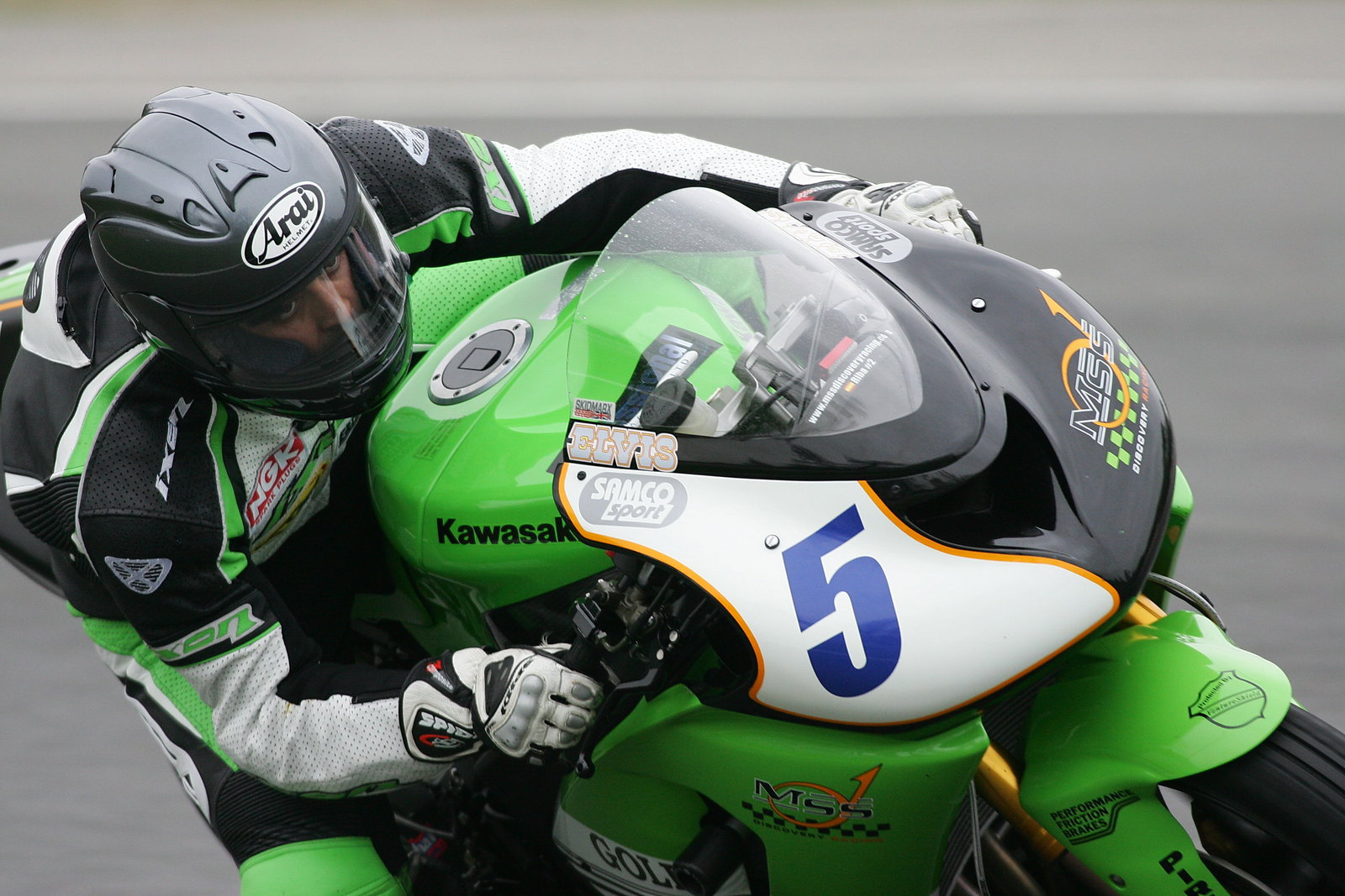 pere riba mss discovery racing kawasaki supersport bsb 2006 oulton park sunday 30/04/06