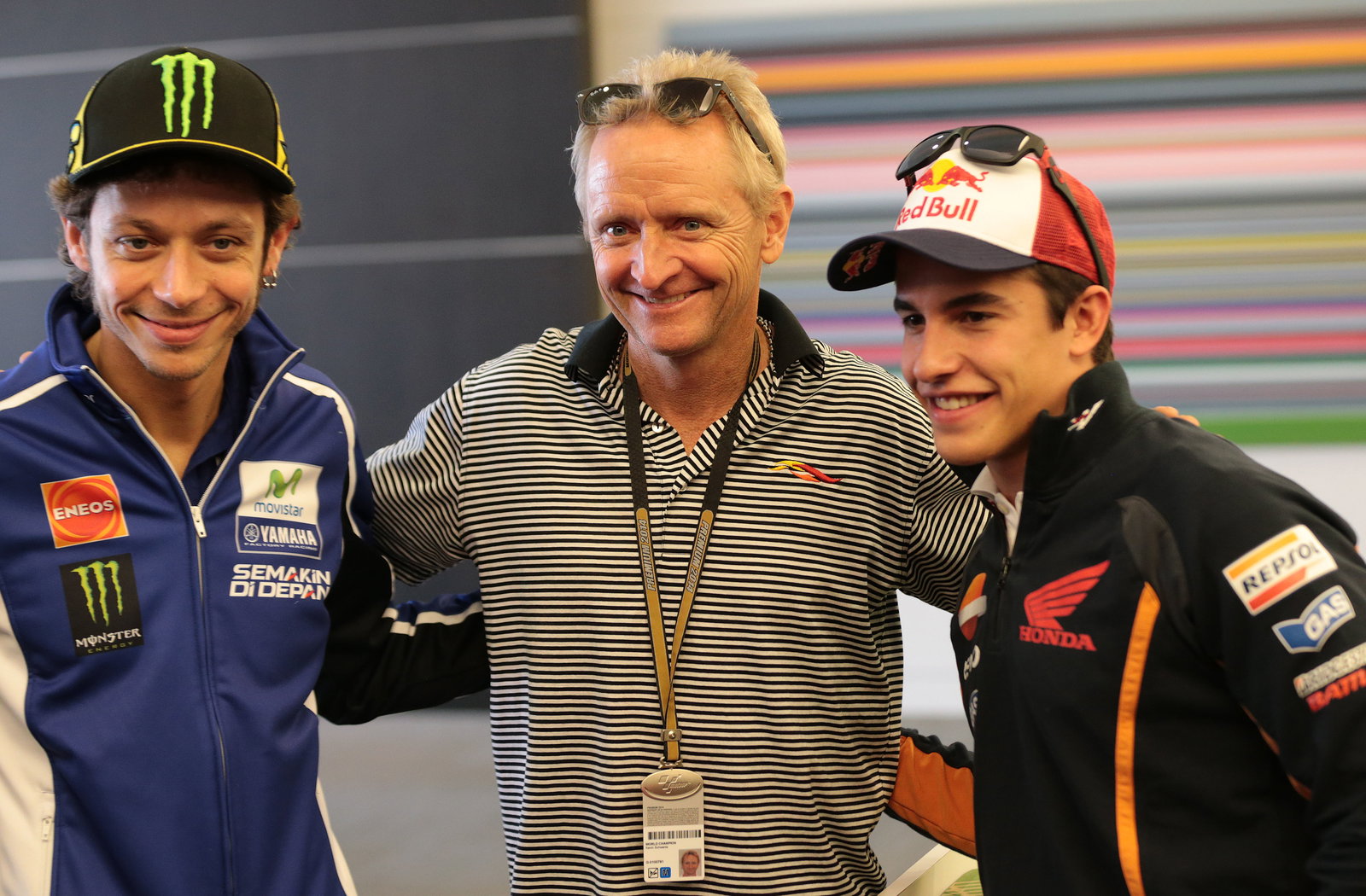 Rossi, Schwantz, Marquez, Grand Prix of The Americas, 2014
