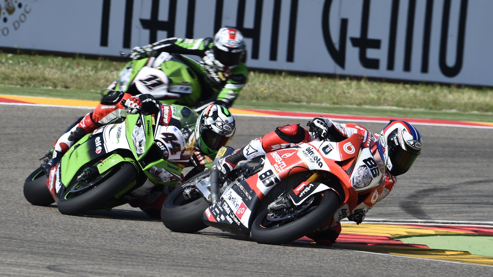 Badovini, Aragon WSBK Race 1 2014