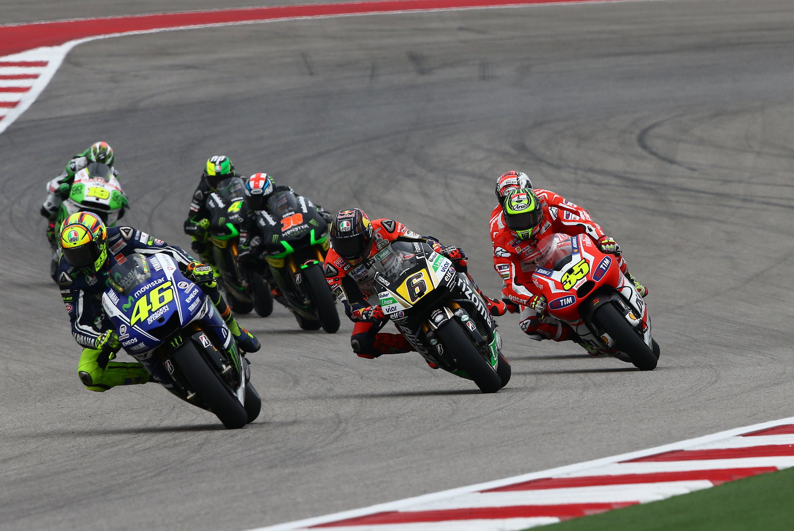 Rossi, MotoGP race, Grand Prix of the Americas 2014