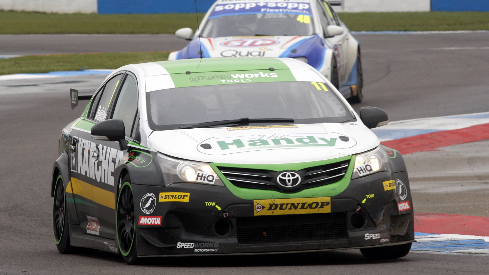 Simon Belcher (GBR) Handy Motorsport Toyota Avensis
