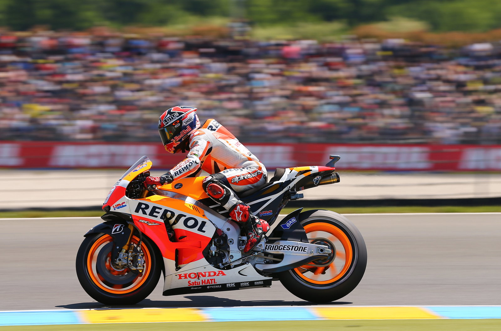 Le Mans MotoGP: Bautista savours first podium since 2012