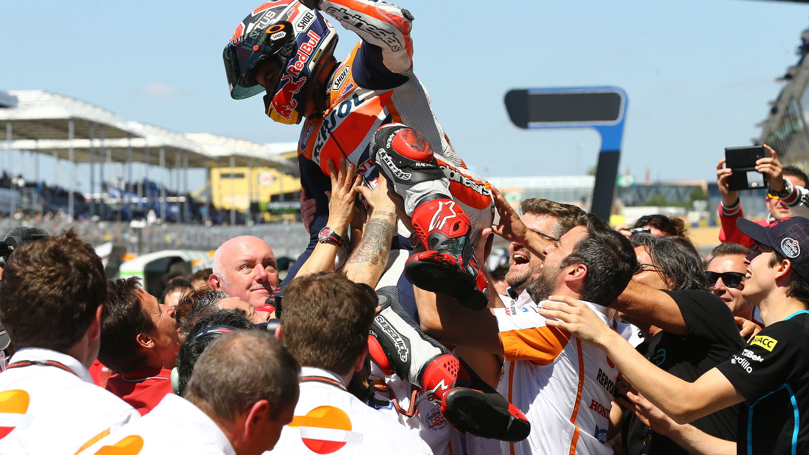 Le Mans MotoGP: Marquez 'Great overtakes, I enjoyed it a lot'