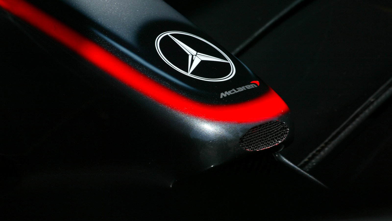 McLaren Mercedes nose cone