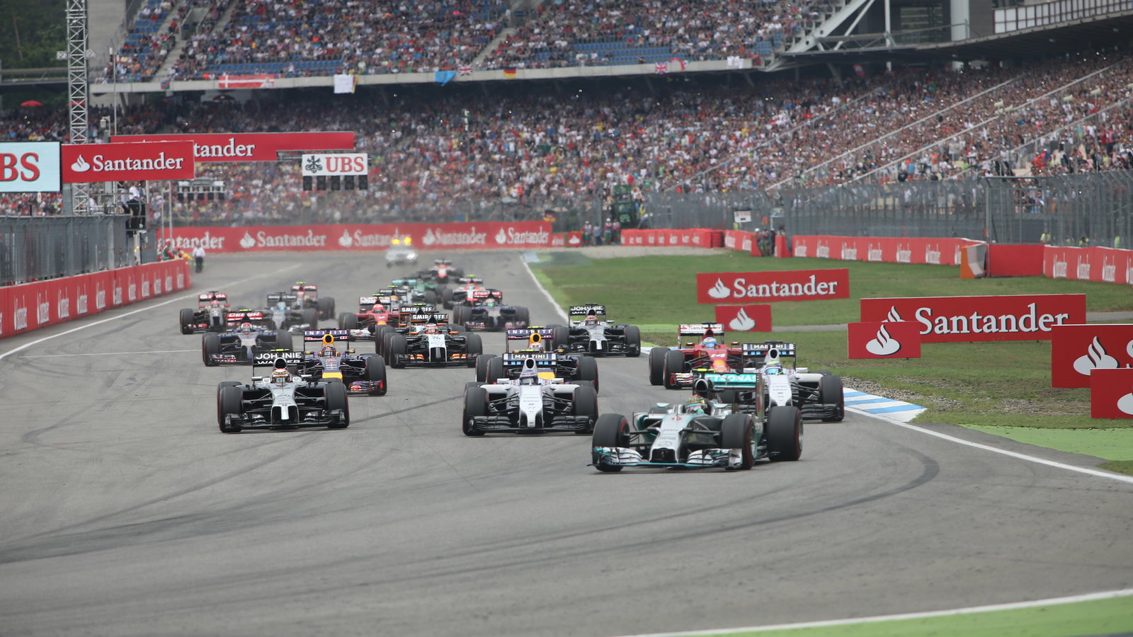 F1 German Grand Prix: Race results