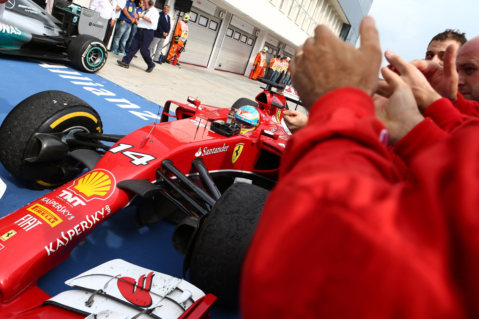 F1 Italian Grand Prix: Parabolica gravel trap replaced at Monza