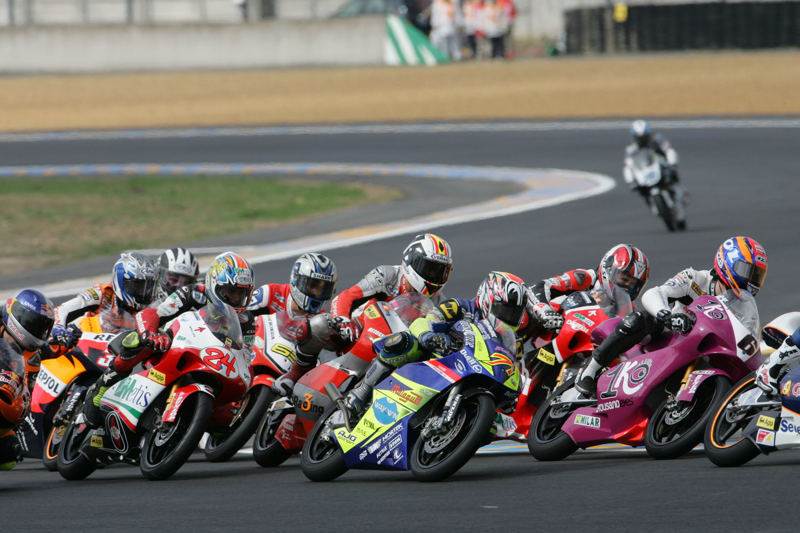 Start, French 125GP Race 2006