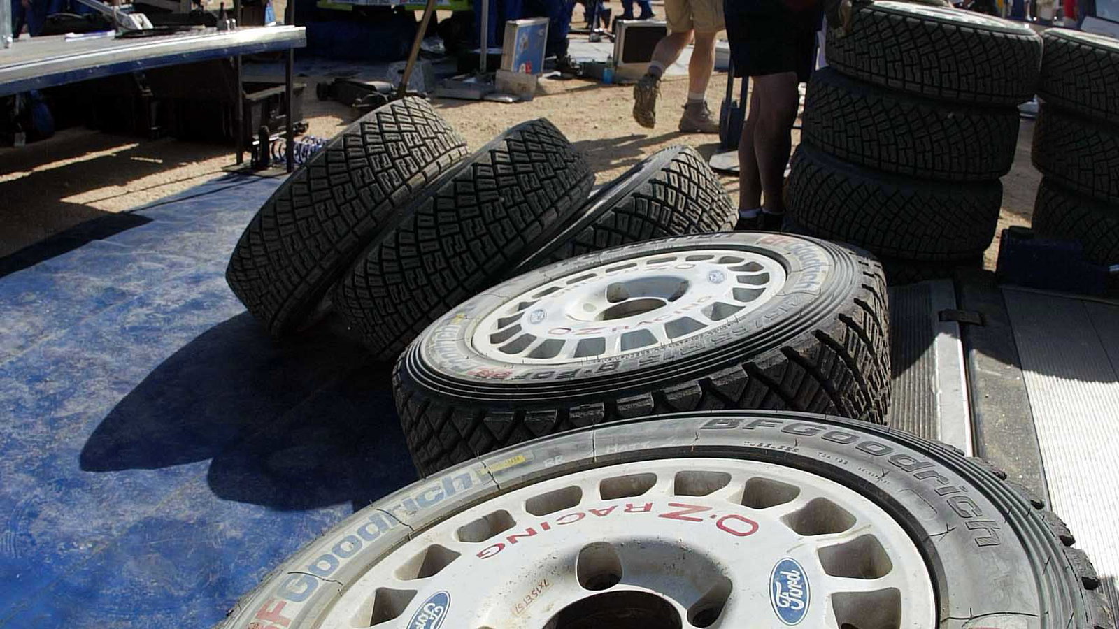 BF Goodrich tyres at the Acropolis Rally