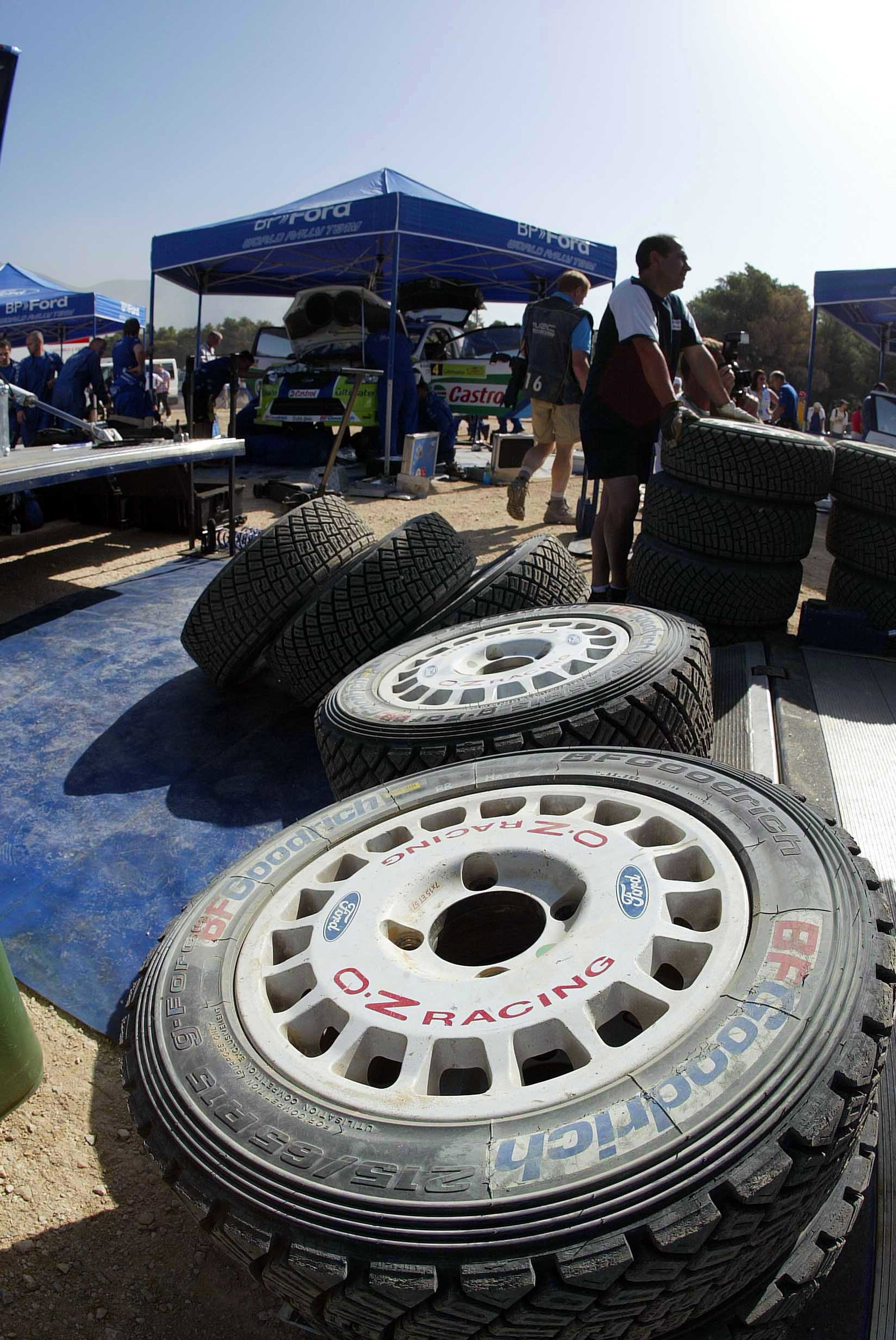 BF Goodrich tyres at the Acropolis Rally