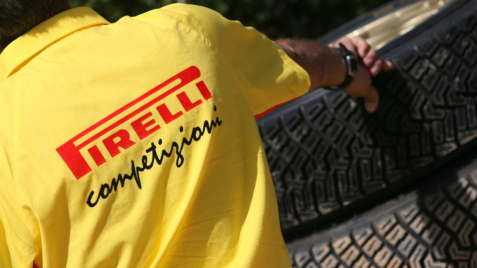 Pirelli tyre engineer