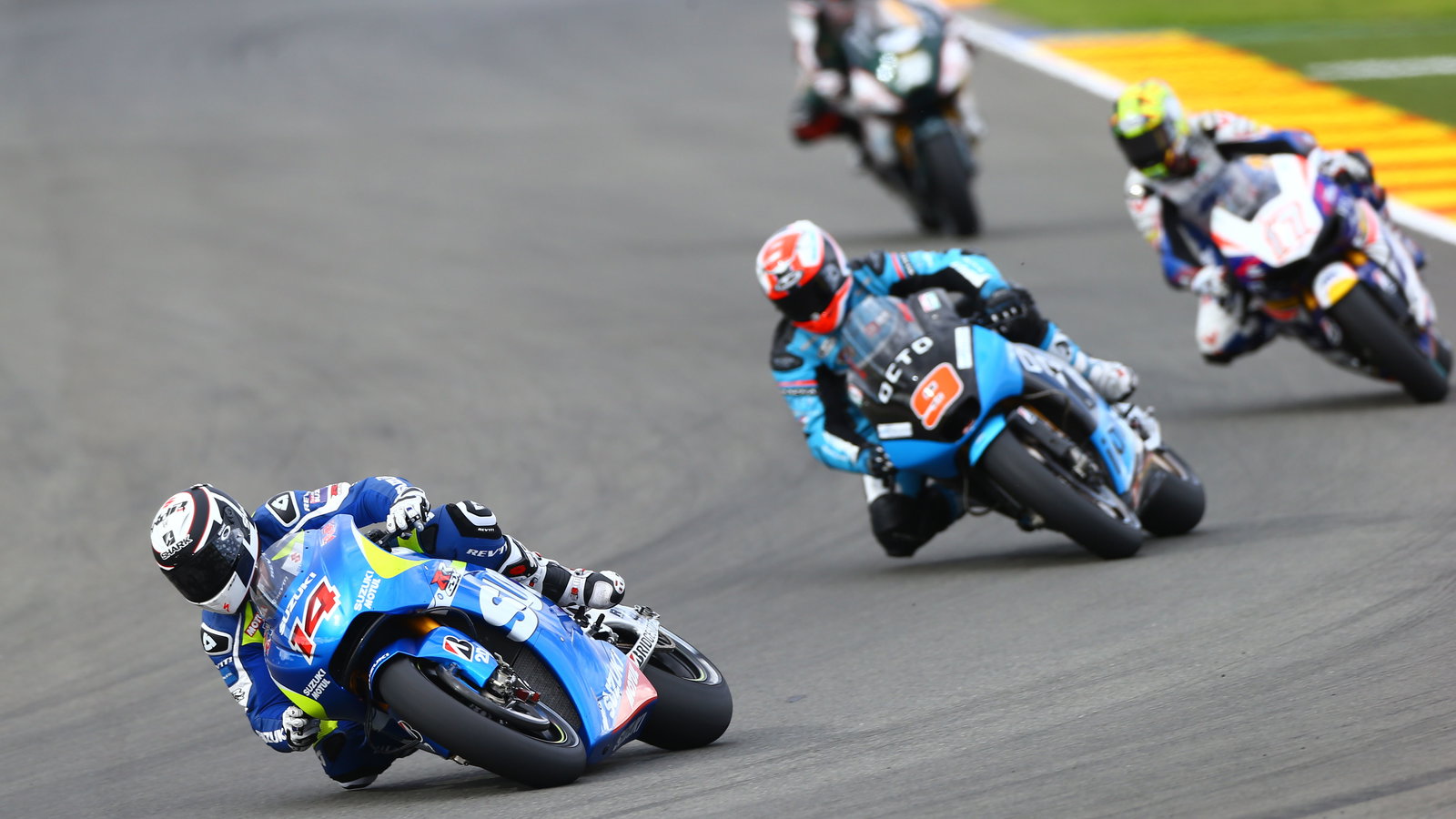 MotoGP Valencia: 'Unexpected problems' spoil Suzuki return