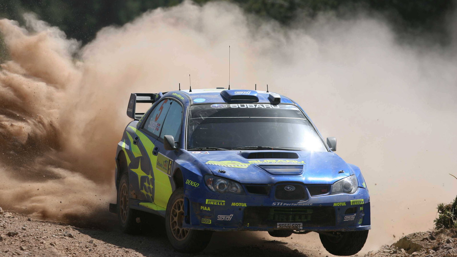 Petter Solberg (NOR) Subaru Impreza WRC Acropolis Rally, World Rally Championship, 1-3 June 2006, G