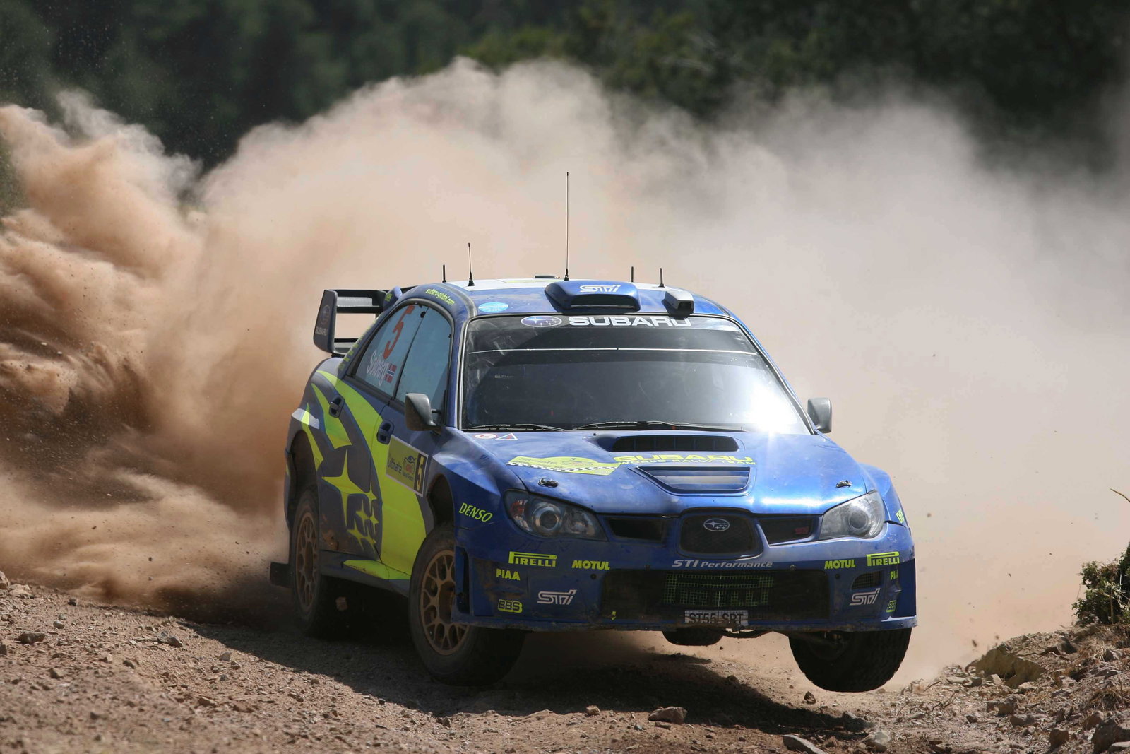 Petter Solberg (NOR) Subaru Impreza WRC Acropolis Rally, World Rally Championship, 1-3 June 2006, G